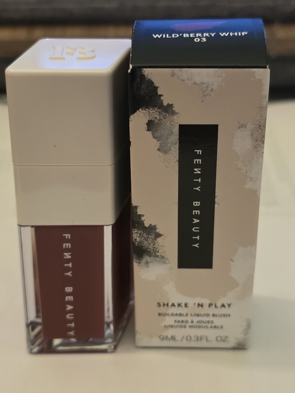 Fenty shake-n-play-buildable-liquid-blush Wild’berry Whip - rose mauve. BNIB - Picture 3 of 5